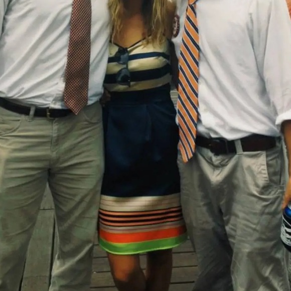 Cremieux Navy Mini Dress - Picture 6 of 6